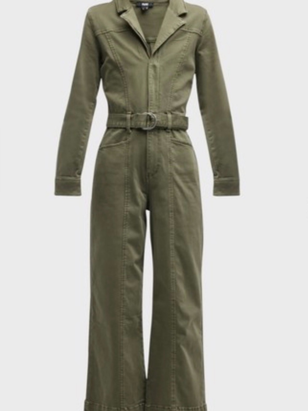 Jason Wu Olive Green Utility Jumpsuit with Belt